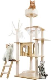 宇宙型キャットタワー - 大型猫・多頭飼い向け