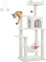おしゃれな白いキャットタワー