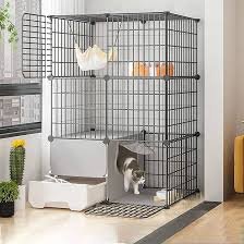 大型猫ケージ トイレ付き 2段〜4段